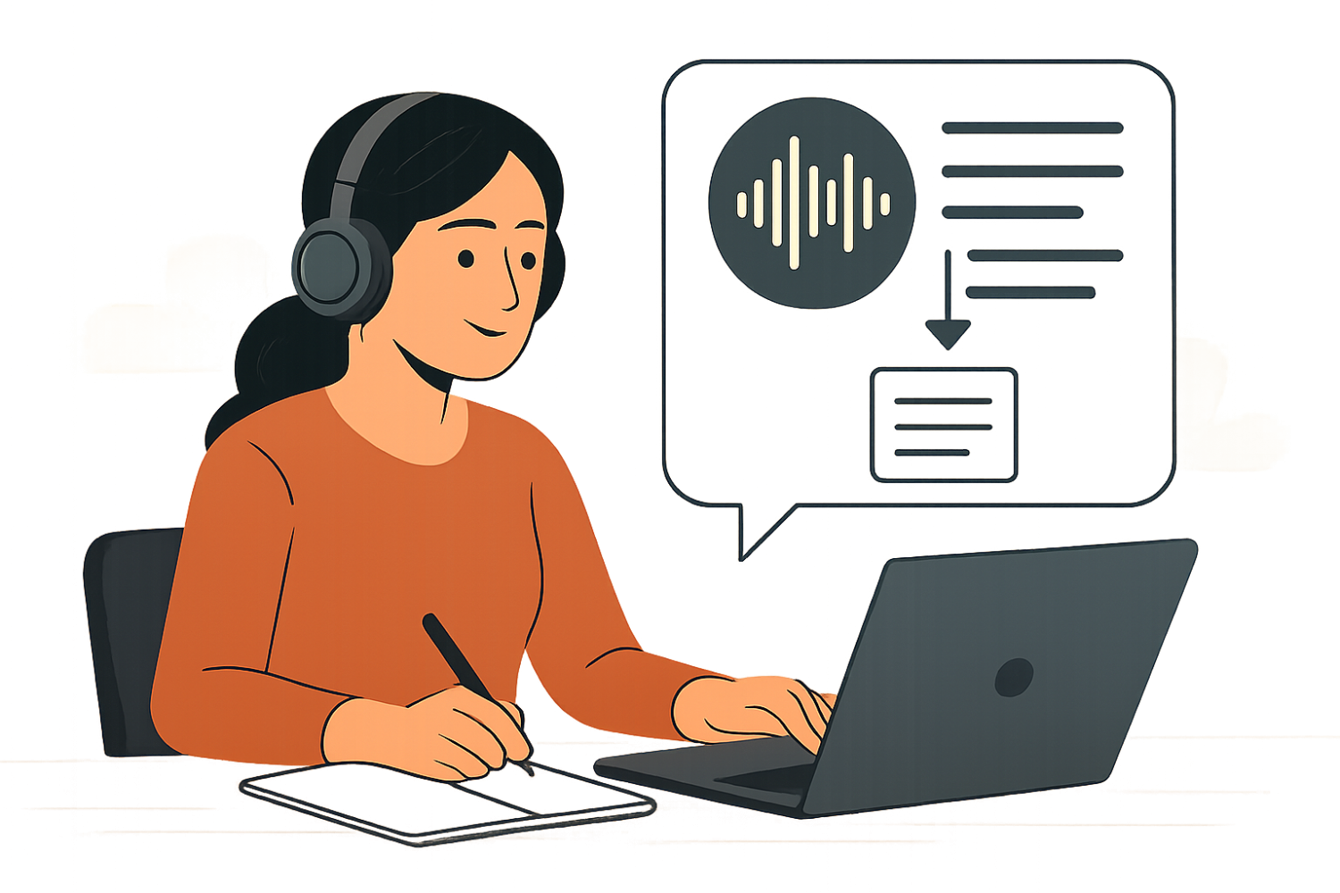 تفريغ الملفات الصوتية – حاسوبويه